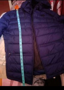 unisex Blue Puffer Jacket