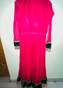 Beautiful Pink Ethnic Party wear Gown