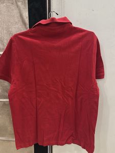 Tommy Hilfiger Red Polo T-Shirt