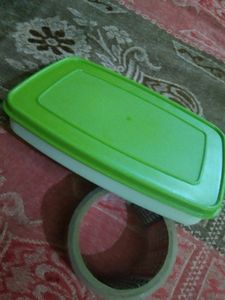 Big Sleek Kids Lunchbox Or Tiffin With Spoon Or Fork
