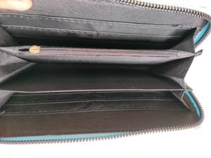 Cute Blue Heart Wallet