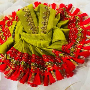 Laddu Gopal Fancy Dress 2panty Combo Set