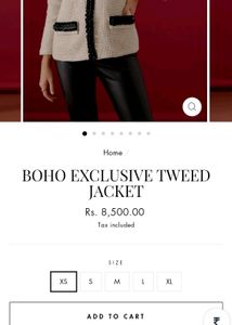 ❤️Korean Exclusive Embellished tweed Jacket