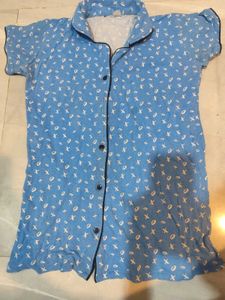 Cute Blue XOXO Pajama Set