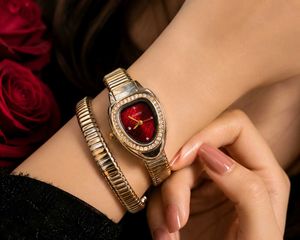 Elegant Bvlgari Serpenti Inspired Watch