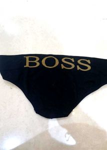 BOSS Men's Black Briefs