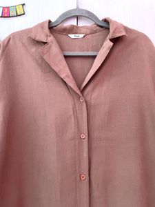 Brown Shirt Dress