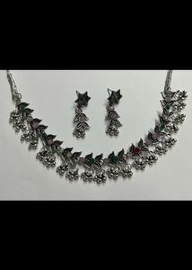 Oxidised Jewellery Set