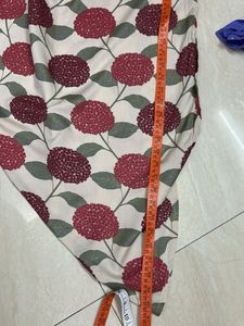 Kajal Maroon Dhoti Style Kurti/ Dres