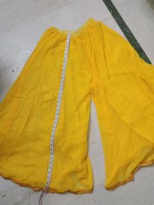 Yellow Palazzo Pants