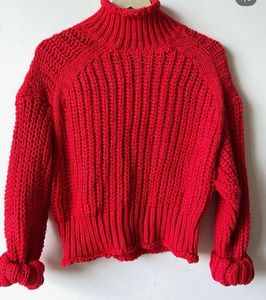 Chunky Knit Turtleneck Sweater