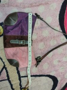 Color Block Hobo Shoulder Bag