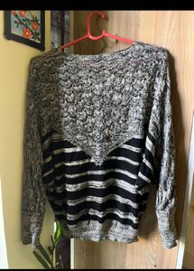 B1G1 Striped Knit Sweater