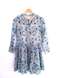 Floral Print Mini Dress