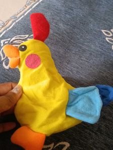 vintage 2007 Mattel duck plush toy pouch