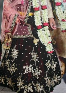 Jamawar Minx Designer Bridal Lehenga