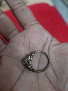 Vintage Panther Head Ring