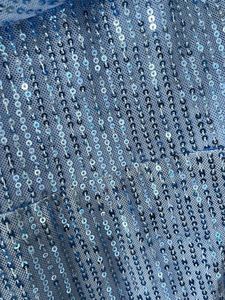 Sparkling Blue Sequin Dress