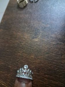 Antique Silver tone Ring