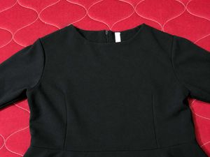 Chic Black Peplum Top upto XXL