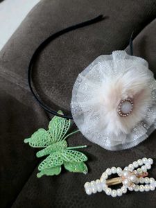 Beautiful Off White Baby Frock