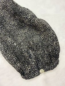 black Sheer mark &amp; spencer Long Sleeve Top