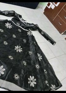 Elegant Black Ethnic Gown