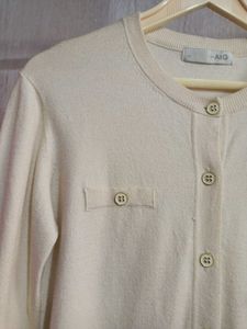 Elegant Cream Cardigan