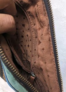 fossil vintage yk2 leather bag
