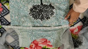 Stunning Blue Lehenga Choli Set