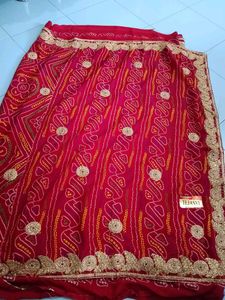 "Festive Special" CHUNARI Saree With Blouse