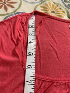 Cotton hosiery long T-shirt