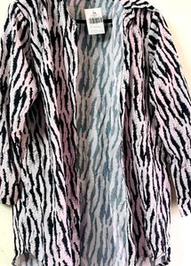 Stylish Zebra Print 2 piece Co-ord Set
