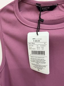 Shein Sleeveless Solid Color Women's Dress