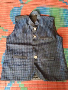 Navy Ethnic jacket