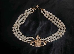 Pearl Orb Choker Necklace