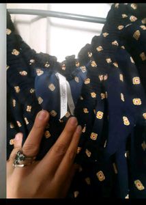Dressberry and Chic Navy Off-Shoulder Dress