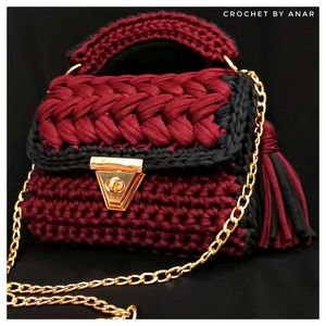 Crochet Luxury Sling Bag For Women And Girls ❤️💫