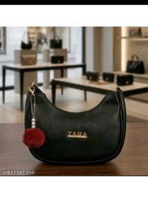 Stylish Black Zara Hobo Bag