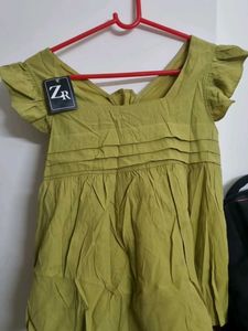 Chic Olive Green Dress