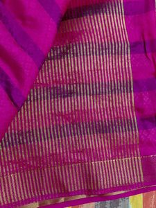 Vibrant Pink Saree