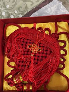 Red Chinese Knot Tassel Decor