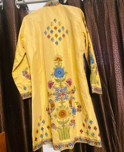 Kashmiri silk coat