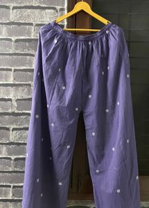 Purple Palazzo Pants