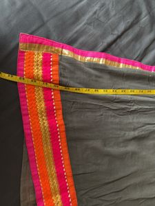 Pure Chiffon Embroidered long Kurta Length 44