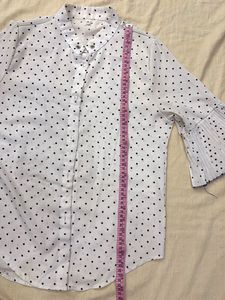 Chic Polka Dot Bell Sleeve Top