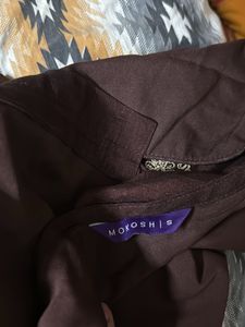 Brown anarkali kurta set 🤎