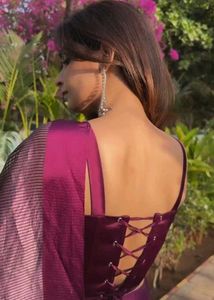 Elegant Silk Blend Saree
