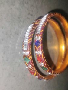 Designer Bangles with Stones