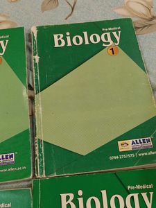 Pre-Medical Biology Books Set